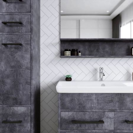 Зеркало с подсветкой Бриклаер Чили 4627125415180 90х90 подвесное