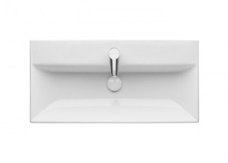 Раковина из сантехнического фарфора Roca Oleta 73274C500Y 80х40 накладная цвет белый