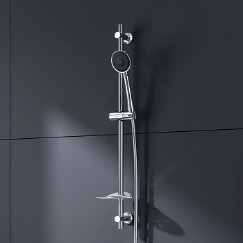 Душевой гарнитур Dorff Classic D0180000 настенный хром/серый