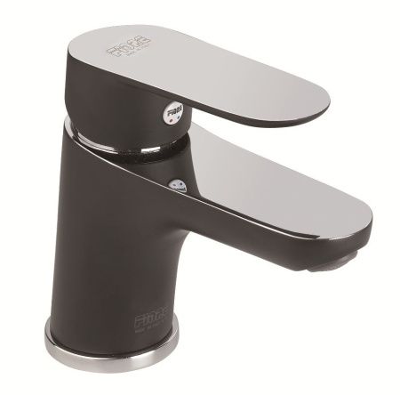 Смеситель Fiore 81BX8120 на раковину черный/хром