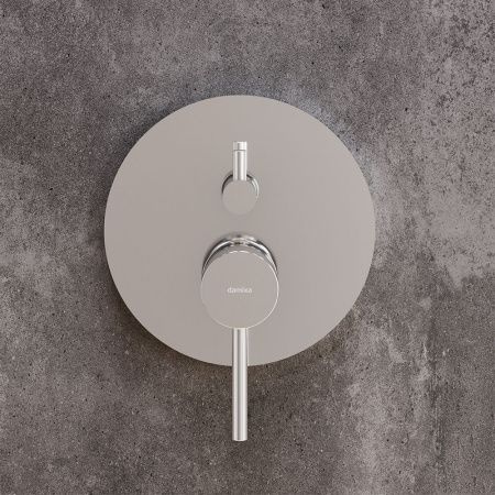 Смеситель для ванны и душа Damixa Scandinavian Pure 367100000 встраиваемый в стену хром