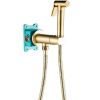 Гигиенический душ со смесителем ALMAes Agata AL-877-09 бронза