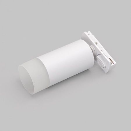 Трековый однофазный светильник IMEX Leon GU10 (Леон ГУ10) IL.0010.0014 WH