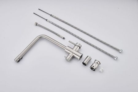 Смеситель для кухни Fmark FS0862 на мойку сатин