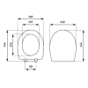Крышка сиденье Vitra Universal 805-003-009