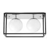 Светильник потолочный Lumina Deco Maldini (Малдини) LDC 8060-2 CHR+BK