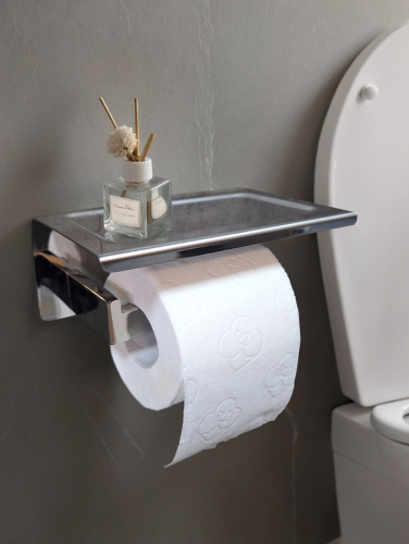 Бумагодержатель AltroBagno Aperto AltroBagnoAperto080907Cr - фото 2