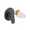 Смеситель для душа Duravit Habito WA4210007C46 настенный черный