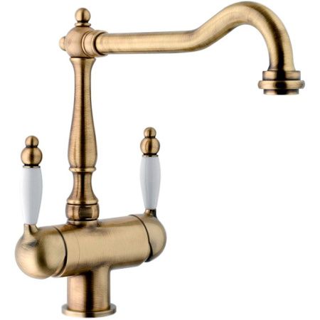 Смеситель для кухни Webert Kitchen Byblos BY920802065 на мойку бронза