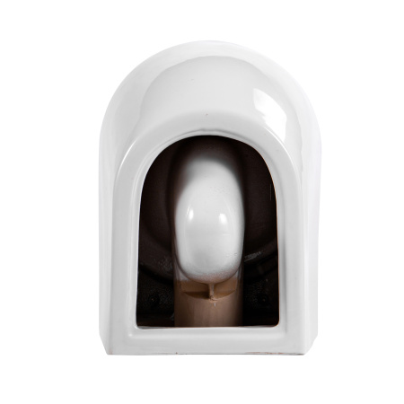 Унитаз подвесной Aquatek ЕВРОПА AQ1900T-00 белый с сиденьем микролифт безободковый смыв торнадо