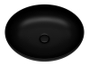 Раковина мебельная из сантехнического фаянса Melana 320316MB-805 50х40 накладная цвет черный