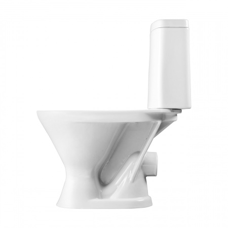Унитаз-компакт напольный с бачком Santeri Грация 1P2103S0000BF белый с сиденьем каскадный смыв