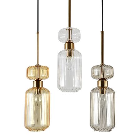 Светильник подвесной Escada Gloss (Глосс) 1141/3S BG/CL/AM