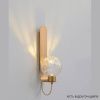 Бра Crystal Lux Bella (Белла) BELLA AP1 BRASS