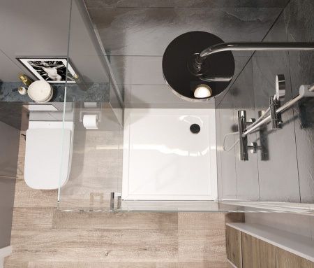 Душевой поддон акриловый Santek Палермо 1WH302475 80х80 белый