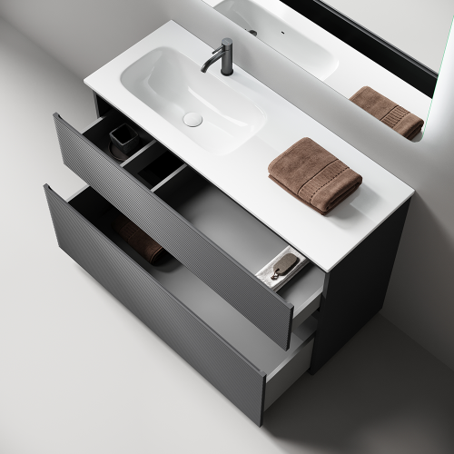 Тумба под раковину Sancos FOLK Floor FL120FLGS 120х45х85 - фото 2