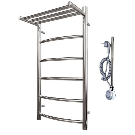 Полотенцесушитель электрический Point Афина PN04148PE 45х80 хром