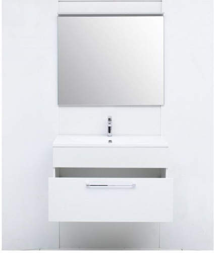 Зеркало в ванную De Aqua Сильвер SIL 402 060 S 60х75 цвет серебро - фото 4