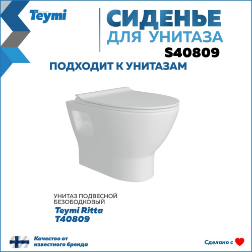 Крышка сиденье Teymi  S40809 - фото 2