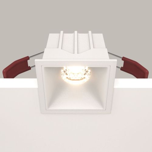Светильник встраиваемый Maytoni Technical Alfa LED DL043-01-10W3K-D-SQ-W - фото 5