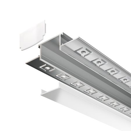 Алюминиевый профиль встраиваемый скрытого монтажа Maytoni Led Strip ALM011S-2M