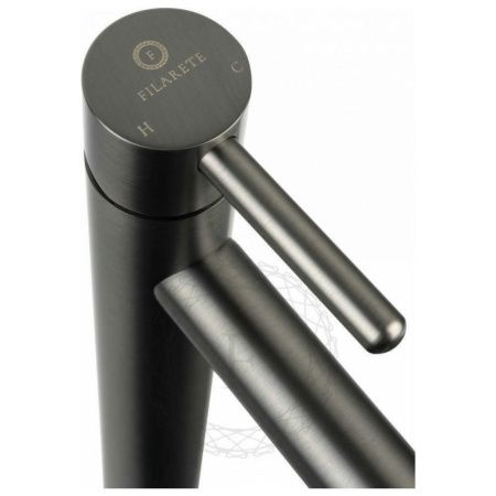 Смеситель для раковины Filarete Roun FL6020BG на столешницу графит