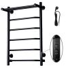 Полотенцесушитель электрический Тругор Пэк сп Пэксп6П/8040черныйВГП 45х80 черный