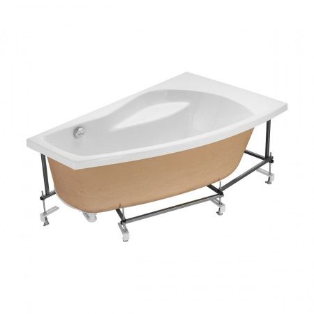 Ванна акриловая Santek Майорка XL 1WH111990 160х95 пристенная асимметричная без каркаса