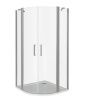 Душевой уголок Good Door PANDORA ПД00077 80х80 стекло прозрачное профиль хром без поддона