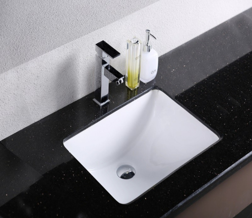 Раковина CeramaLux 62 см 540F встраиваемая цвет белый - фото 3