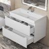 Тумба под раковину Uperwood Tanos 291020244 80х50 подвесная цвет белый