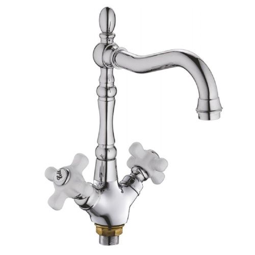 Смеситель для кухни Cron CN4318 на мойку хром - фото 2