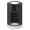 Душевая кабина Niagara Classic 65011434BKG 90х90 четверть круга без крыши ориентация универсальная