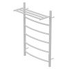 Полотенцесушитель электрический Point Афина PN04858PW 55х80 белый