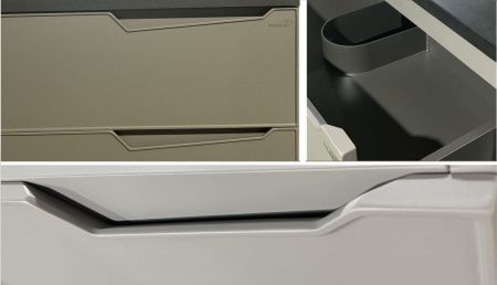 Тумба с раковиной Parly Rhea Rhea80 80х50 подвесная