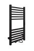 Полотенцесушитель электрический Indigo Attic LСLATCE80-40BRRt 45х80 черный