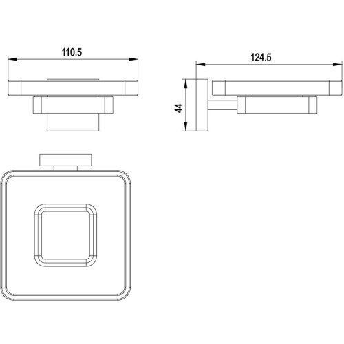 Мыльница Timo Selene 17022/17 - фото 2 Мыльница Timo Selene 17022/17 - фото 2