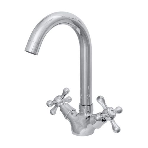 Смеситель Сантаком StOmega 1119 на раковину хром - фото 2