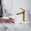 Смеситель Shevanik S4501G на раковину золото