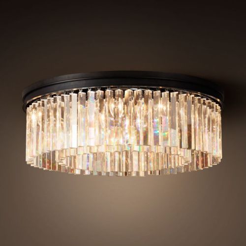 Люстра потолочная Delight Collection 1920s Odeon (1920с Одеон) KR0387C-10B/P black/clear - фото 2