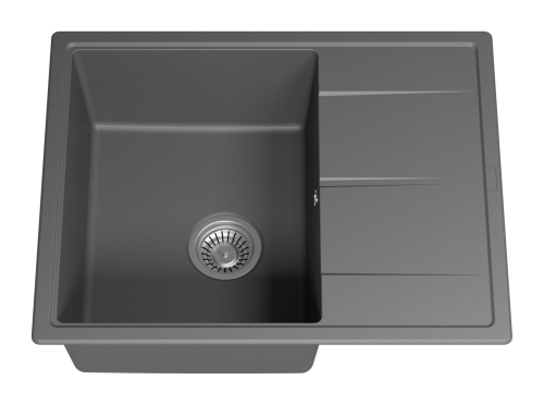 Мойка кухонная Misty Titan TIT-65х51-04 65x51 цвет серый шелк - фото 5