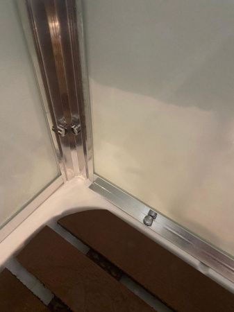 Душевая кабина AvaCan D119SLED 110х90 прямоугольная с крышей ориентация универсальная