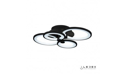 Люстра потолочная iLedex Ring (Ринг) A001/4 MBK