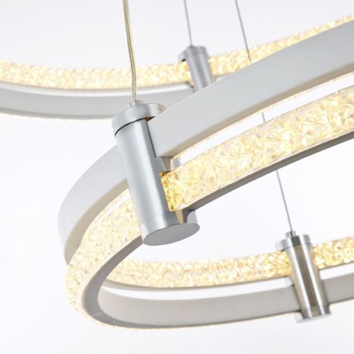 Люстра подвесная LED4U 8620-600-400 WT - фото 2