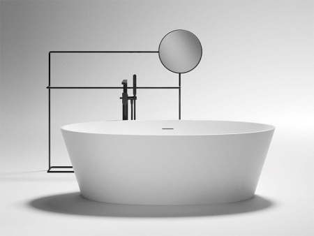 Ванна из искусственного камня Gruppo Treesse ALMA V015BO 175х80 отдельностоящая овальная