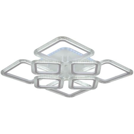 Люстра потолочная Reluce 09826-3.3-4+4A WH (RGB)