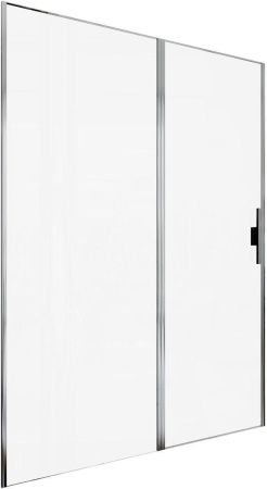 Душевая дверь Allen Brau Priority 3.31010.00 140х200 стекло прозрачное профиль хром