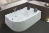 Ванна акриловая Royal Bath NORWAY RB331100K-R 180х120 пристенная асимметричная с каркасом