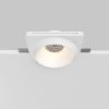 Светильник встраиваемый Maytoni Technical Gyps Modern DL124-GU10-01-TRS-W
