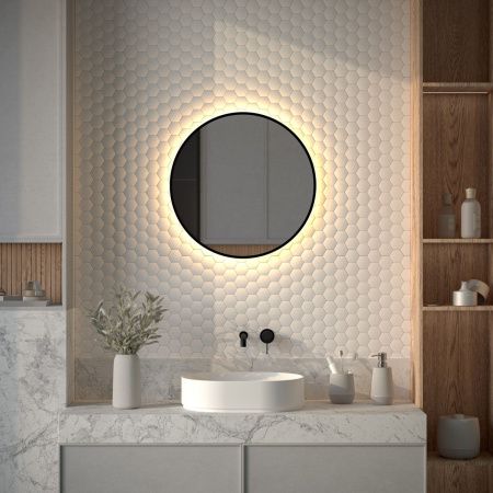 Зеркало с подсветкой Defesto AURA DF 2993 60х60 подвесное